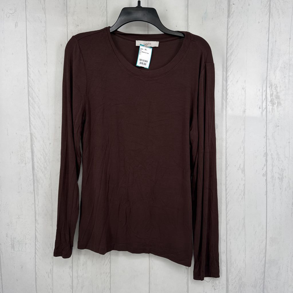 XL ribbed l/s tee