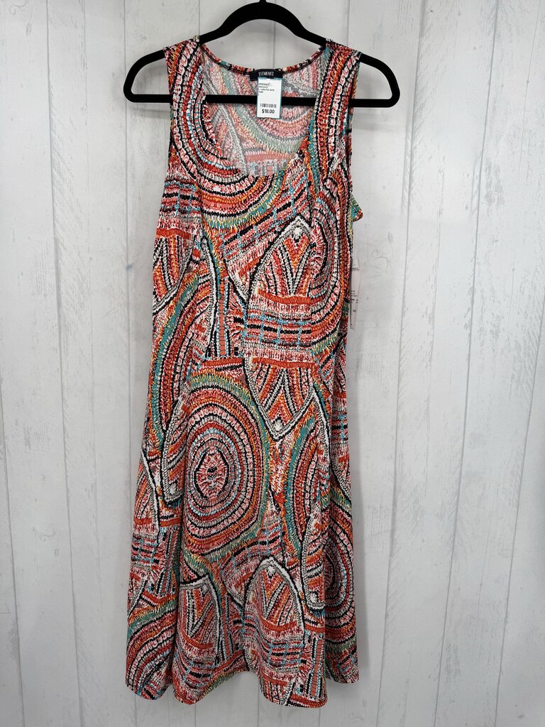 L colorful slvls dress