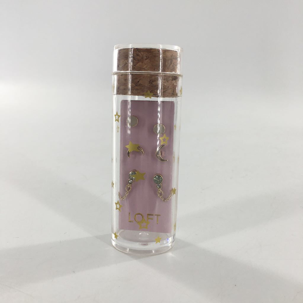 3pr gold earrings