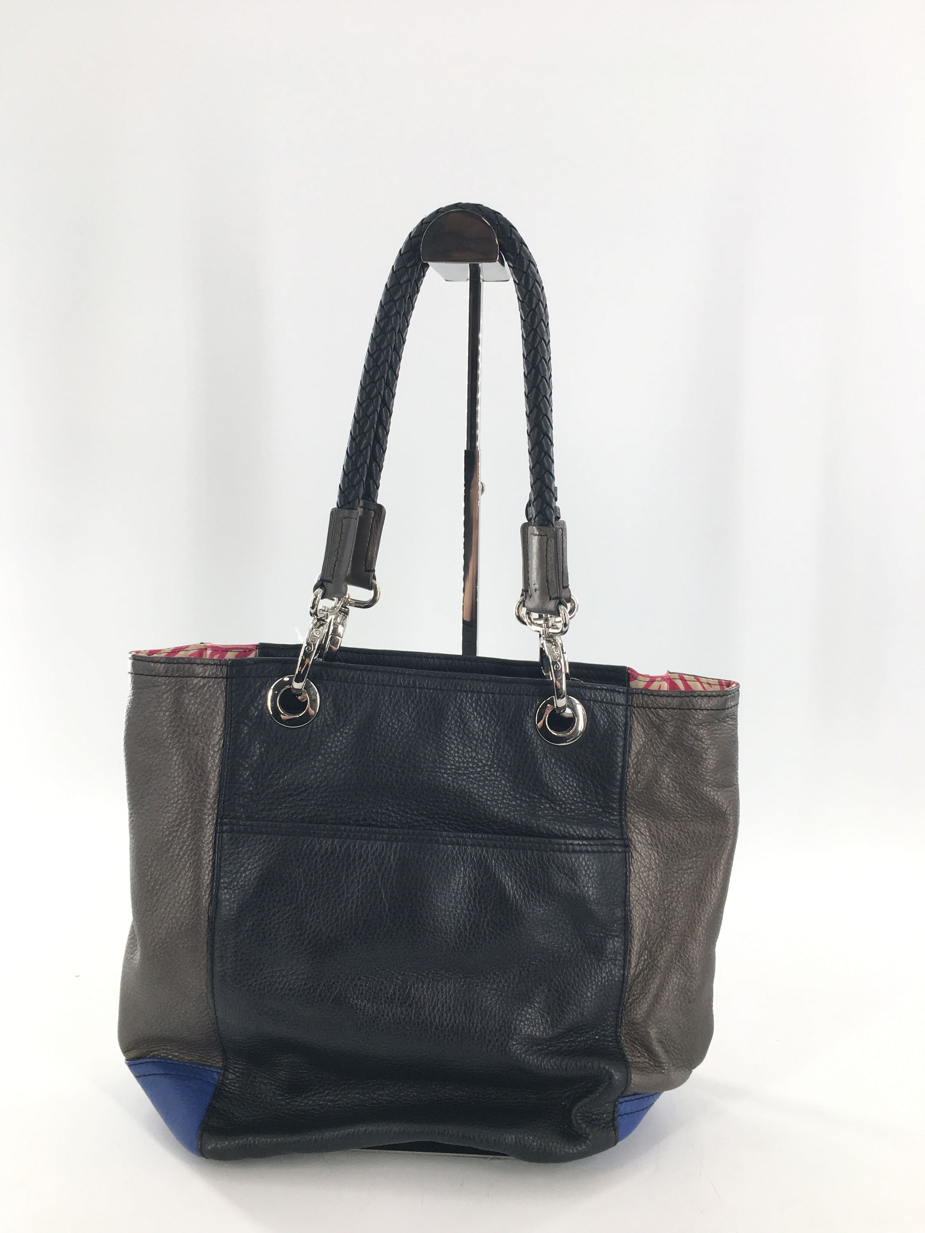 fashionista themed leather bag