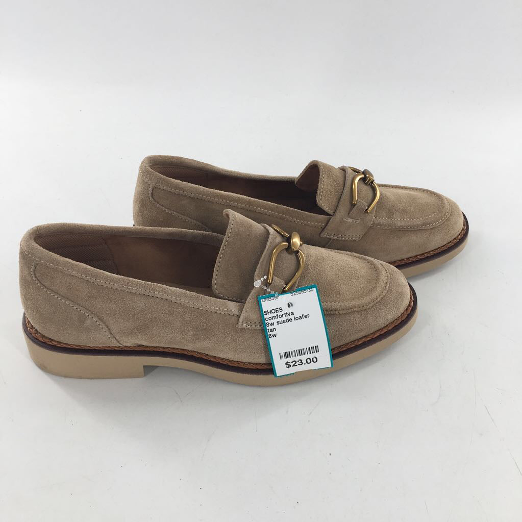 8w suede loafer