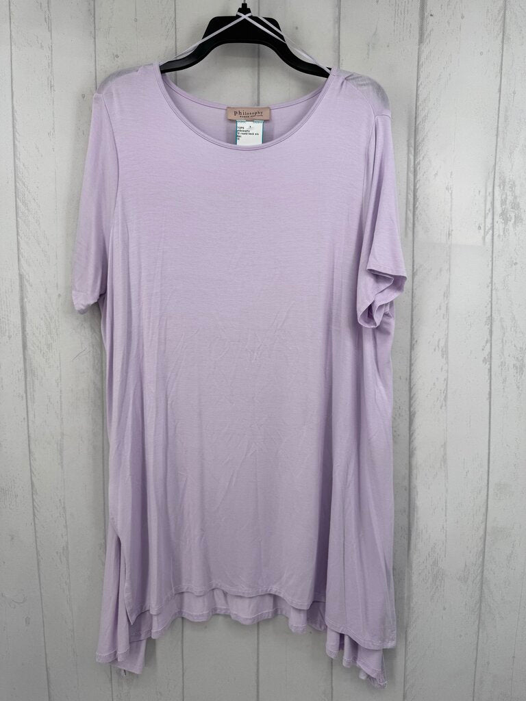 1X round neck s/s tunic