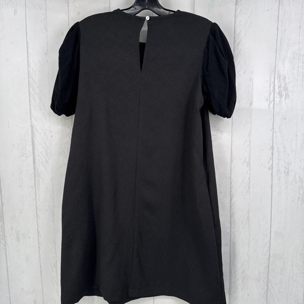 S textured s/s dress