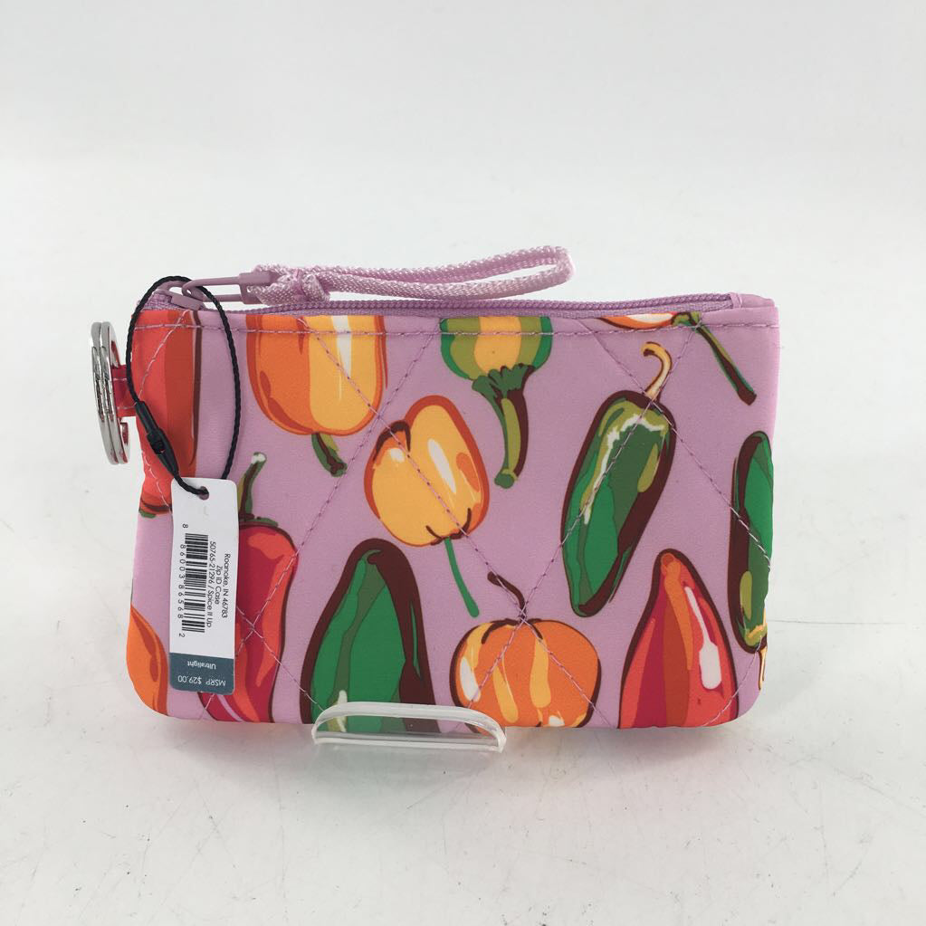quilted zip id case