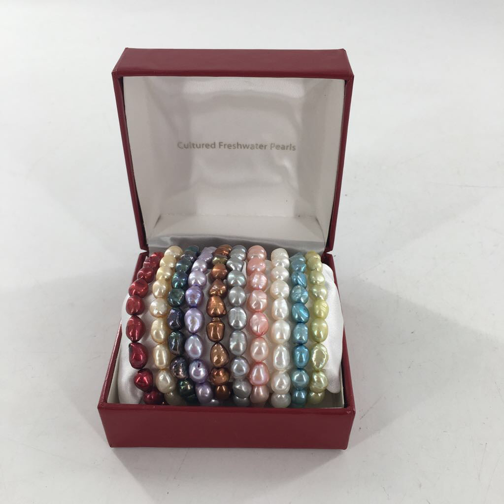 cultured freshwater pearls bracelet set