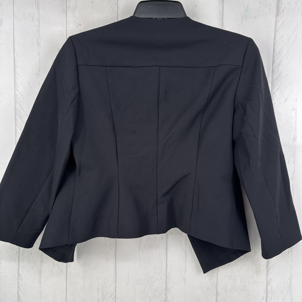 4 open front 3/4 slv blazer