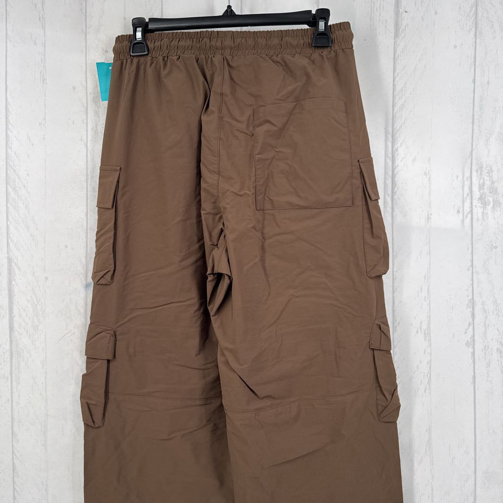 S wide leg cargo pocket pant
