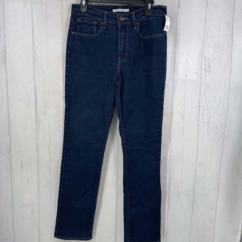 30 hi-rise straight leg jean