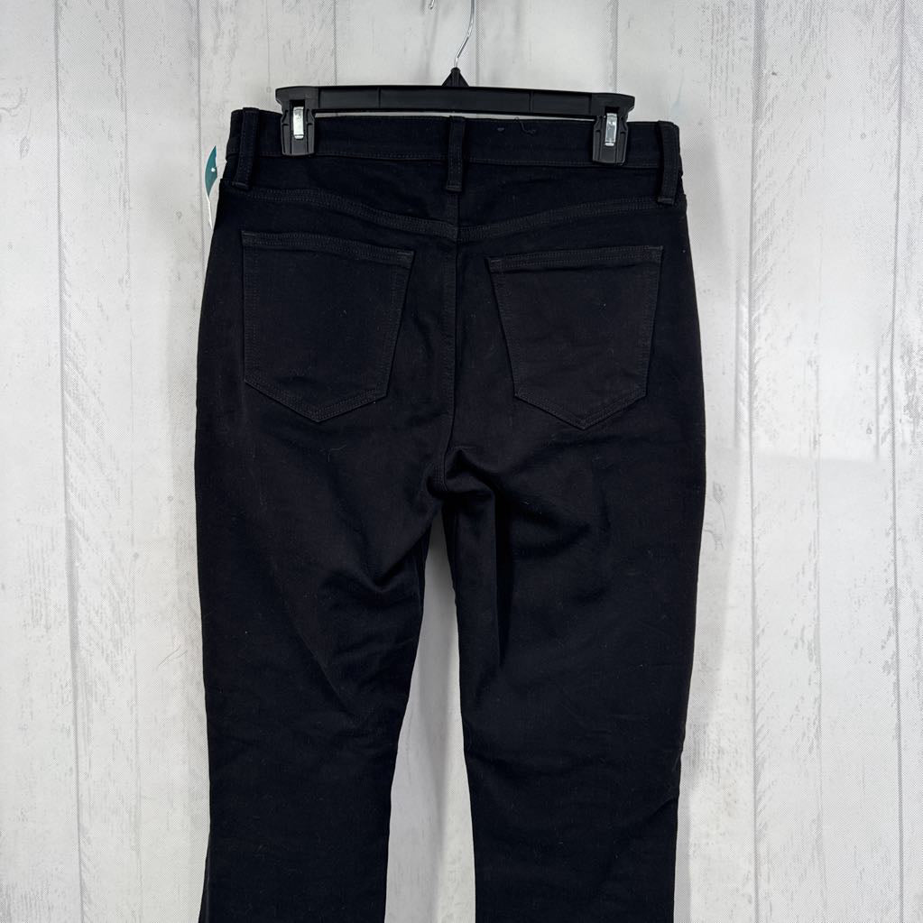 8 mid-rise straight leg jean