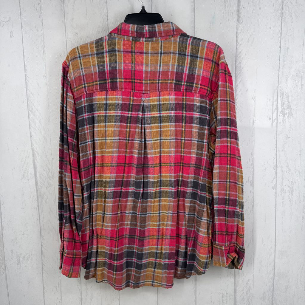 L flannel shirt l/s