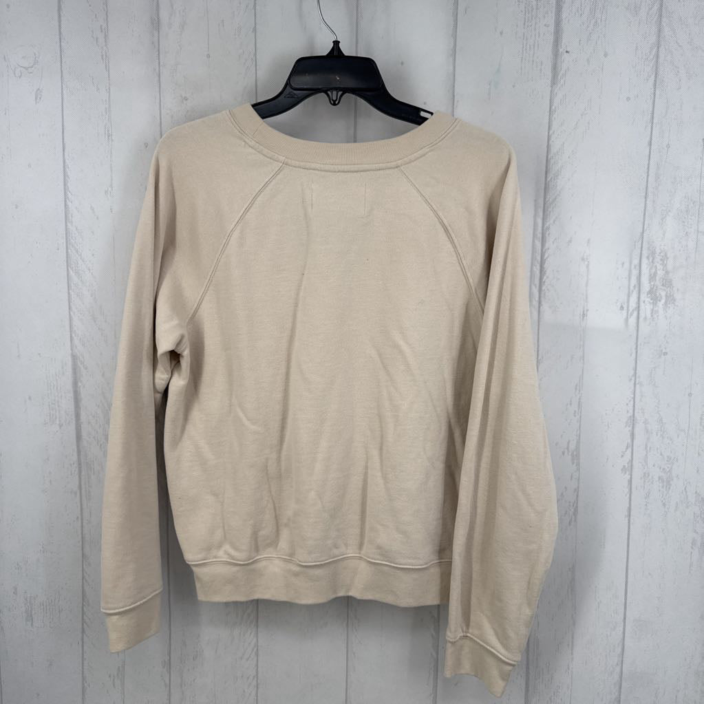 L logo crewneck sweatshirt