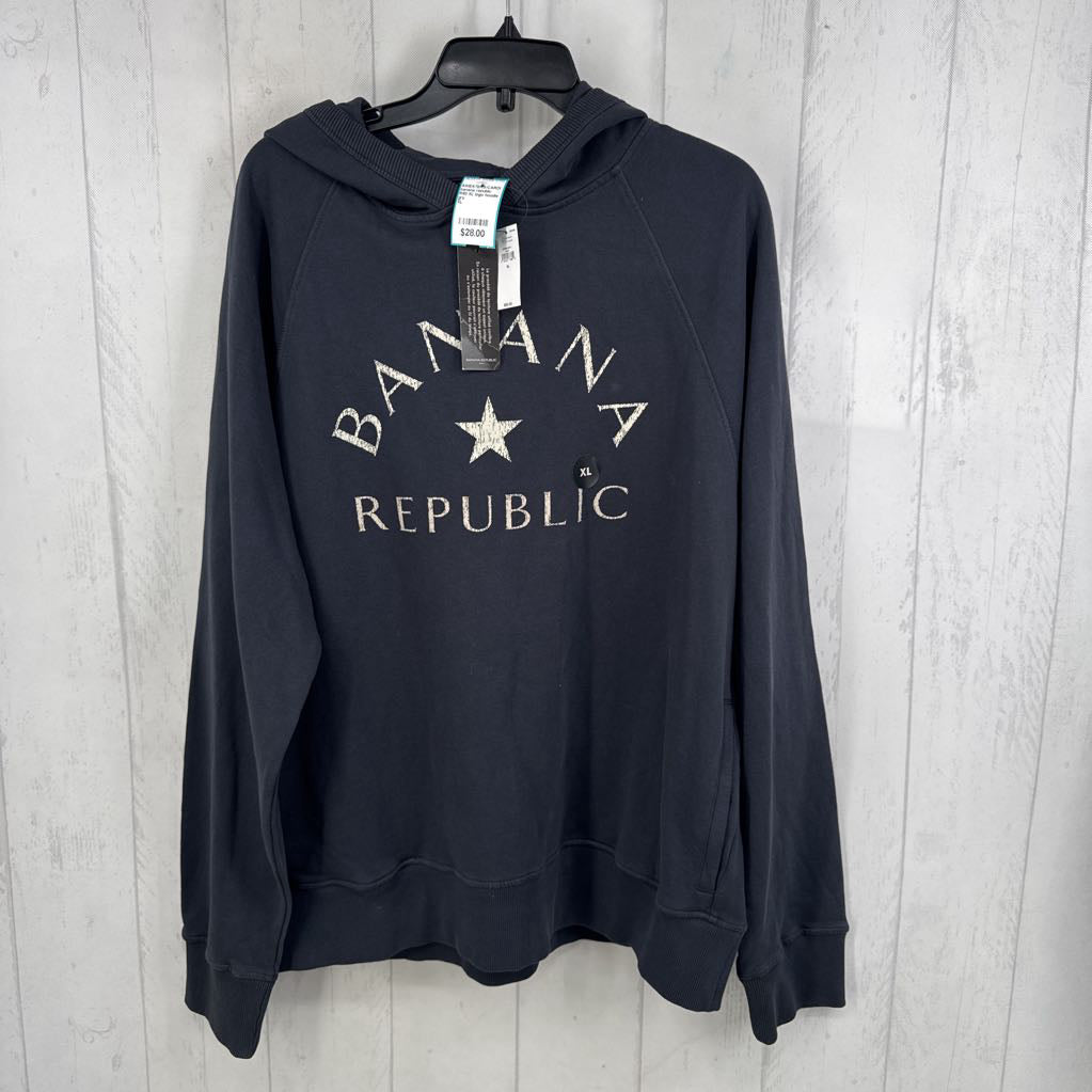 R80 XL logo hoodie
