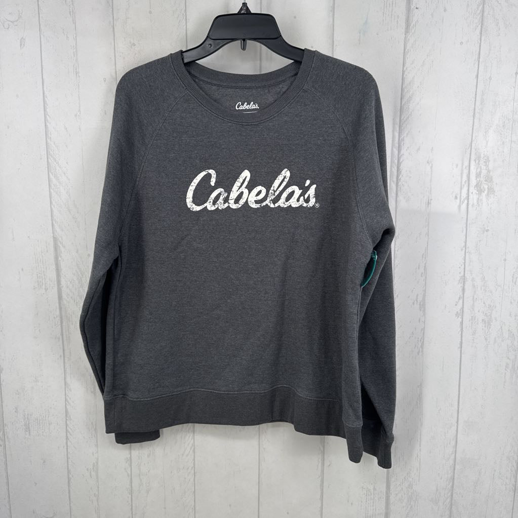 L logo crewneck sweatshirt