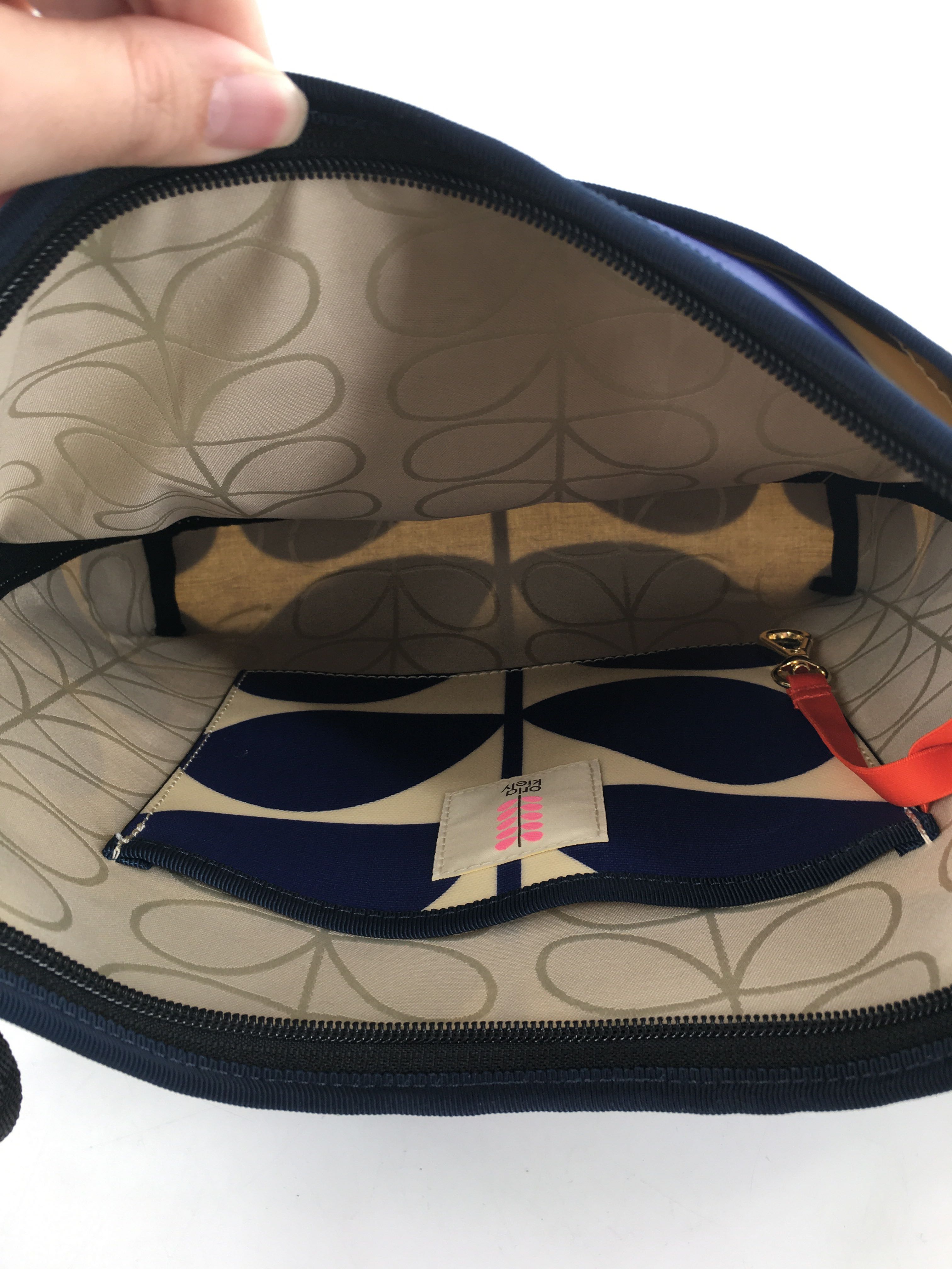 solid stem print crossbody