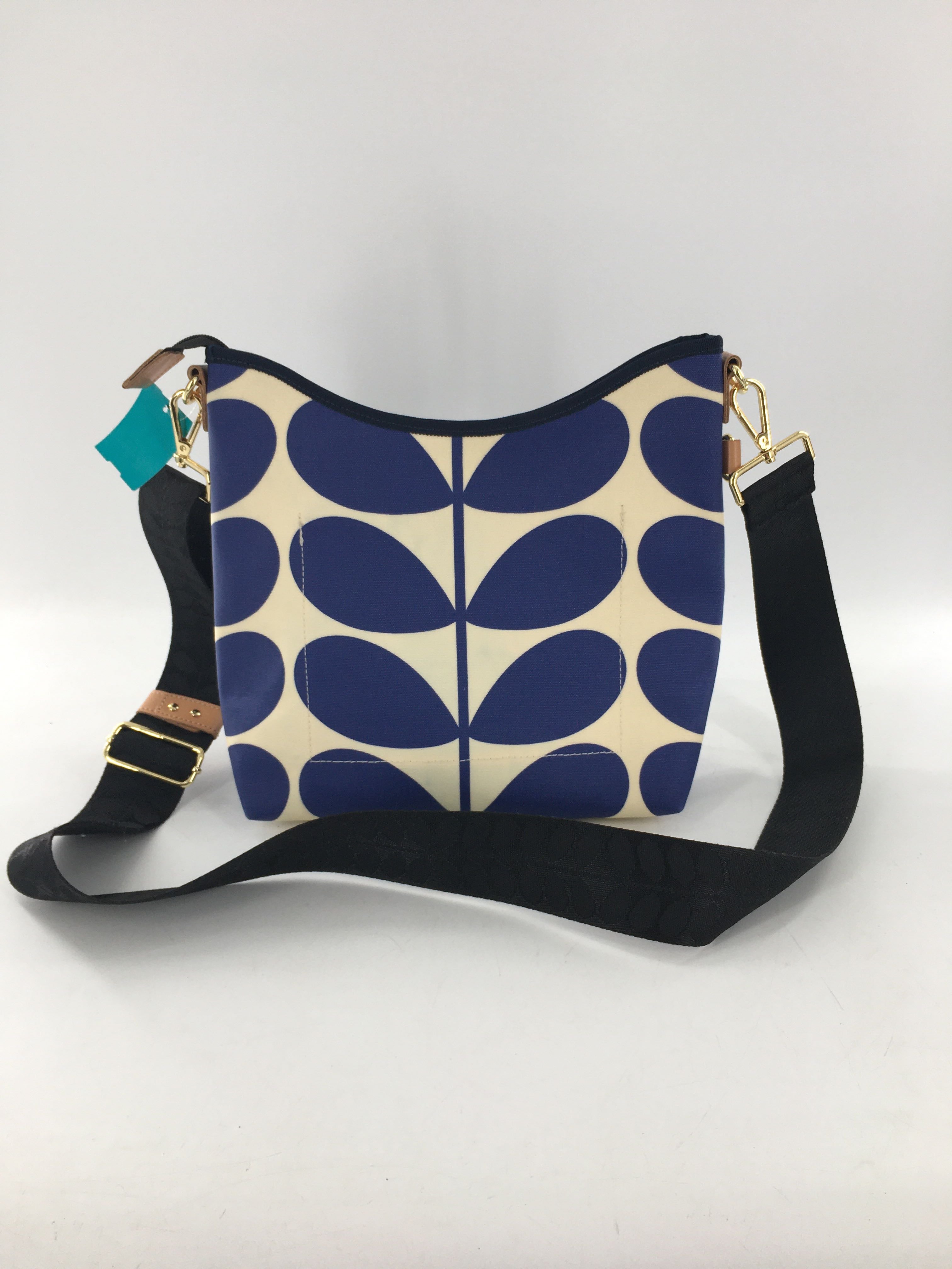 solid stem print crossbody