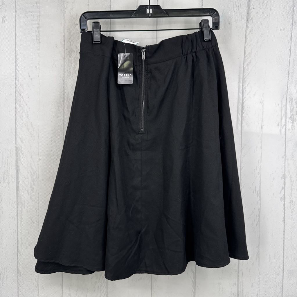 R45 2X pleated skirt