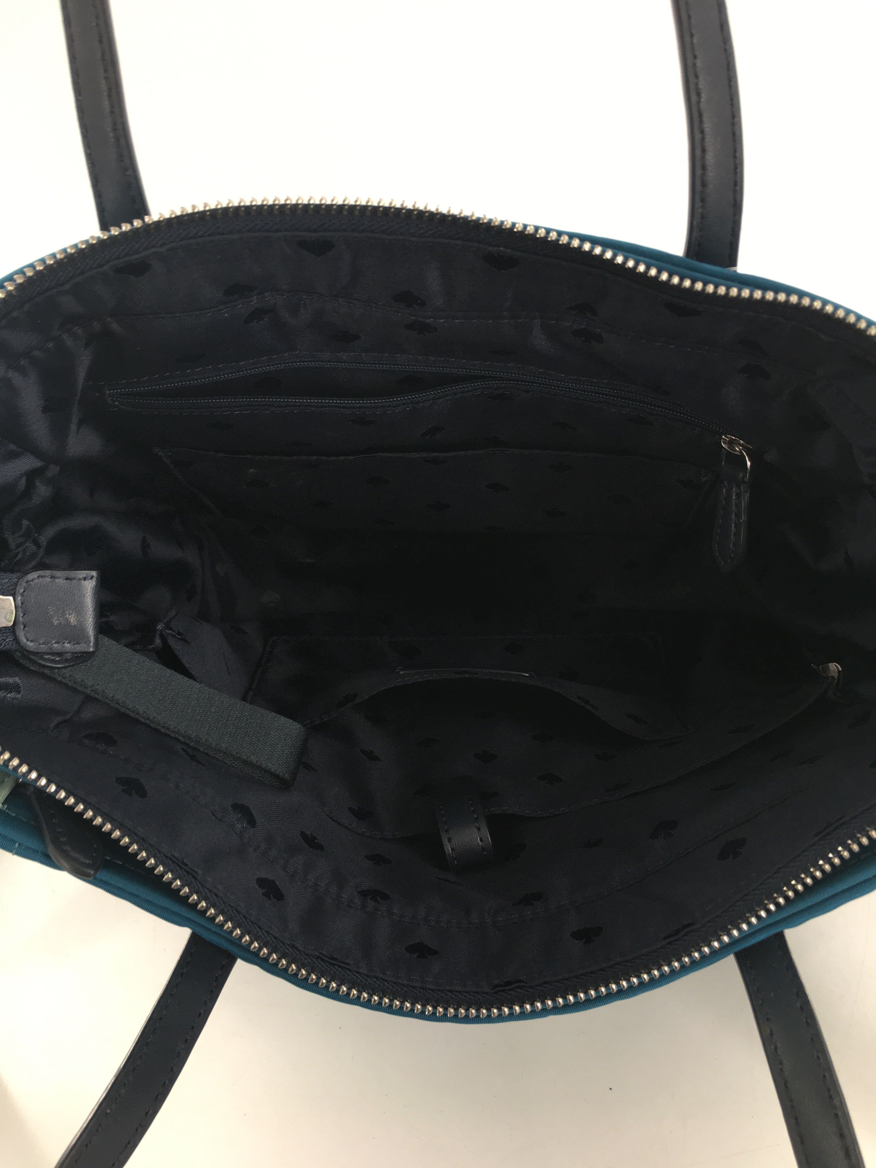 tricolor nylon satchel