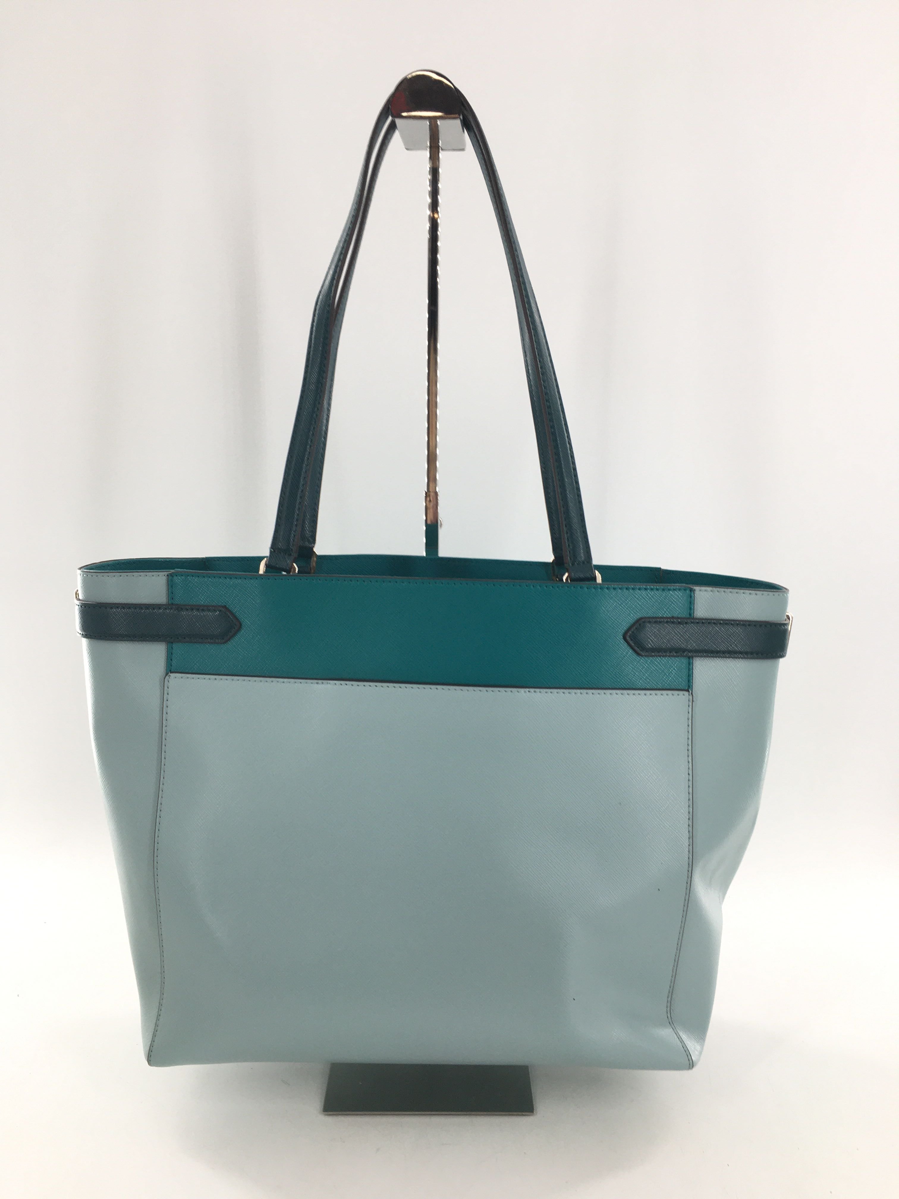 saffiano colorblock tote