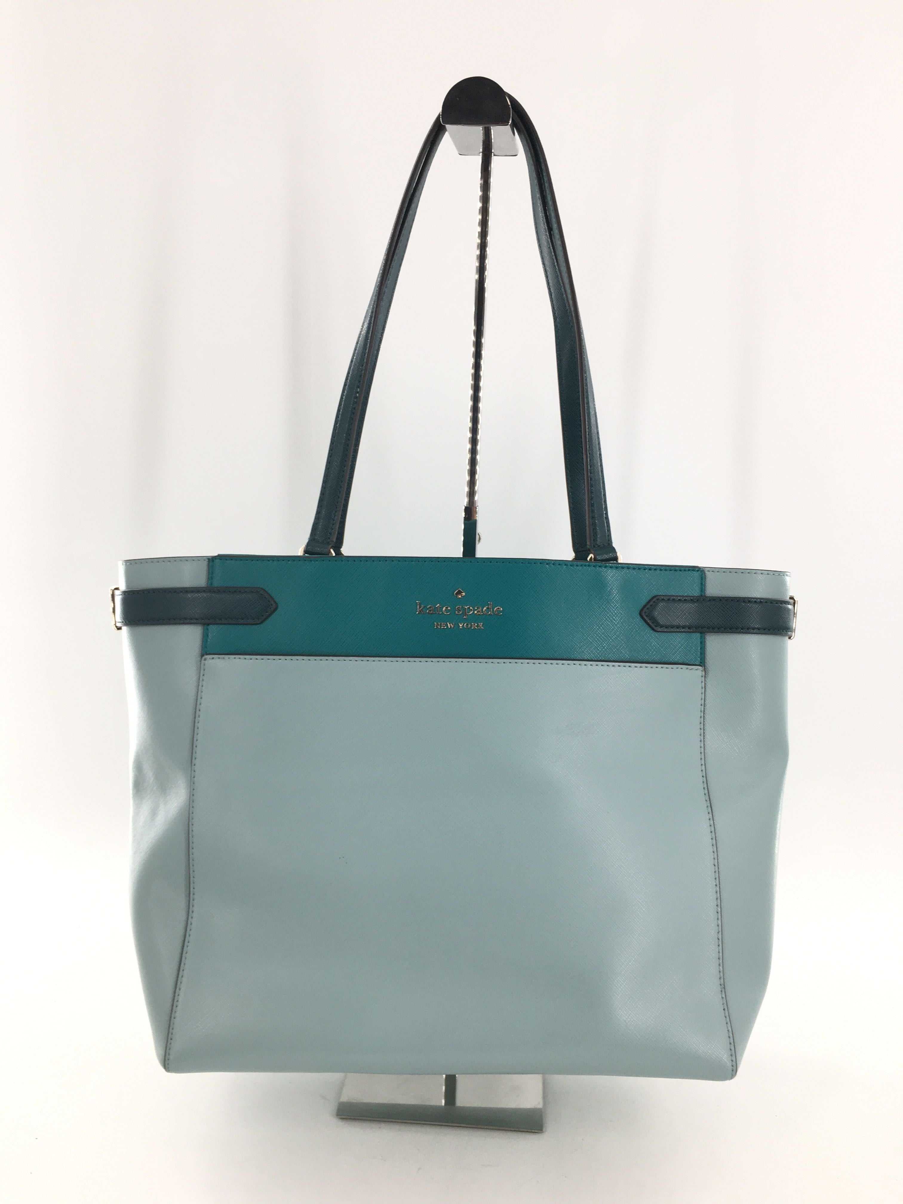 saffiano colorblock tote