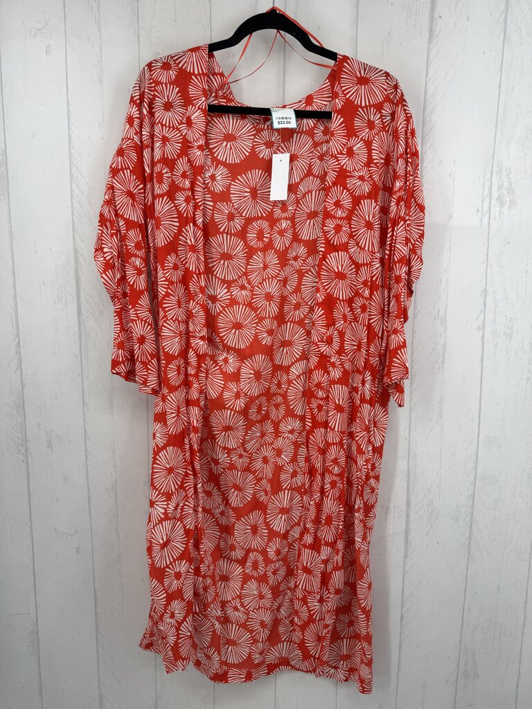 XS/S printed lightweight duster