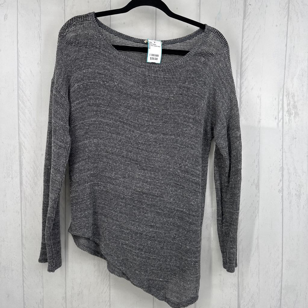 Mp asymetrical knit l/s top