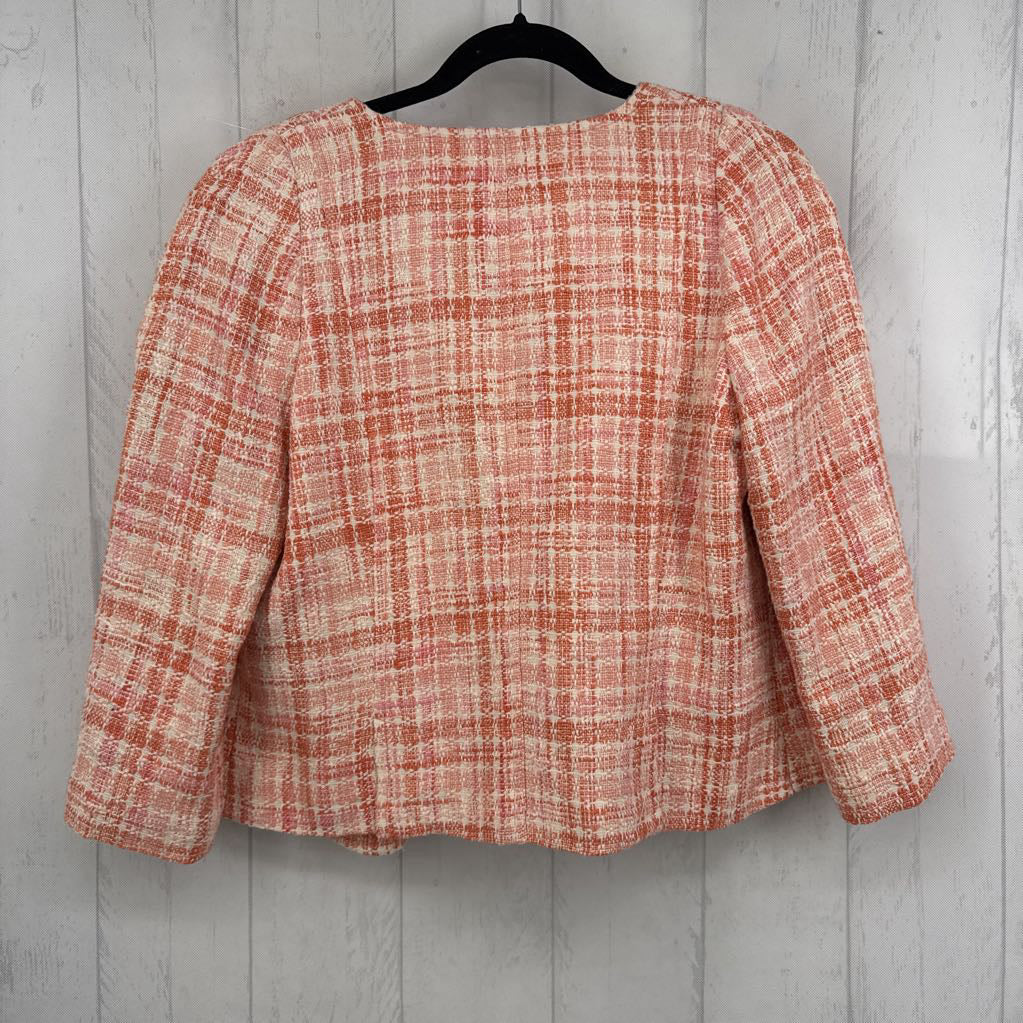R94 10 tweed flare slv blazer