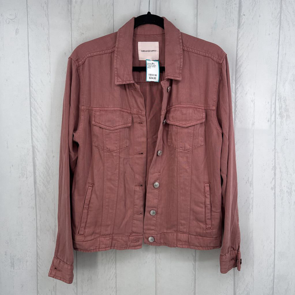 L denim jacket