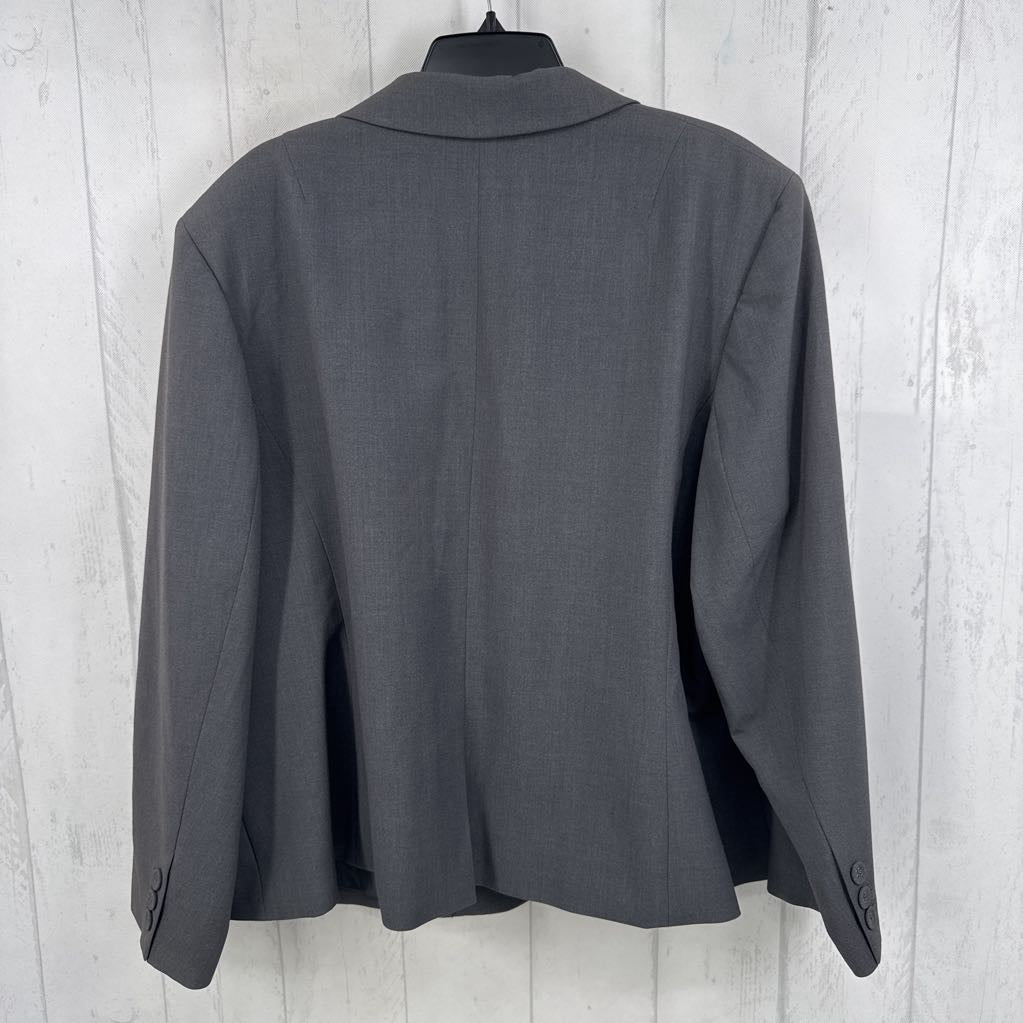 24w single button blazer
