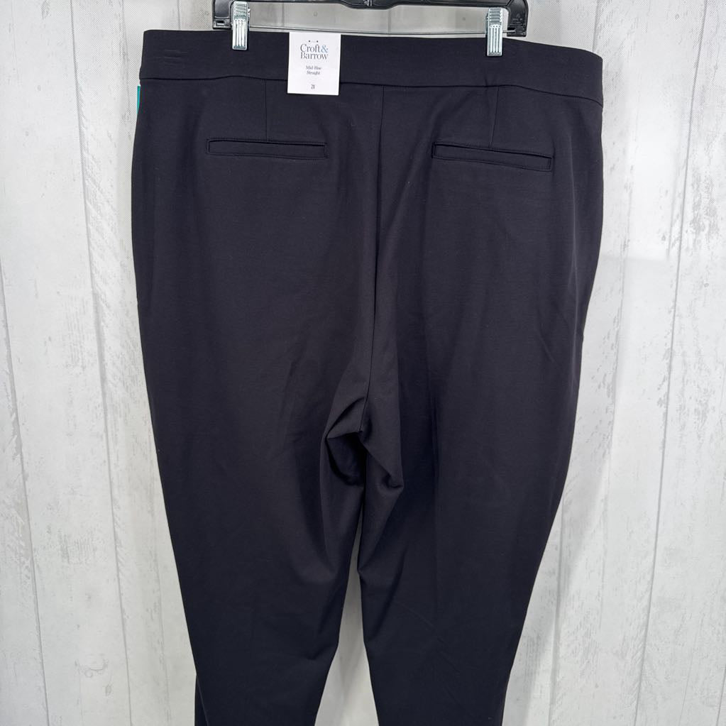 R30 2X mid-rise straight leg pant