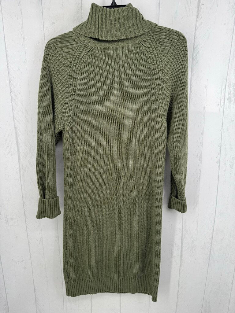 XS cowlneck sweater dress