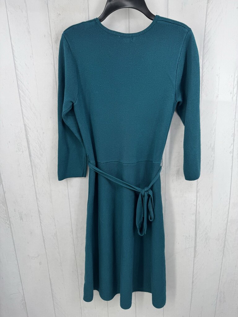S belted sweater dress