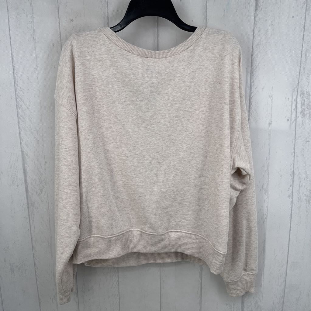 L crossover sweatshirt