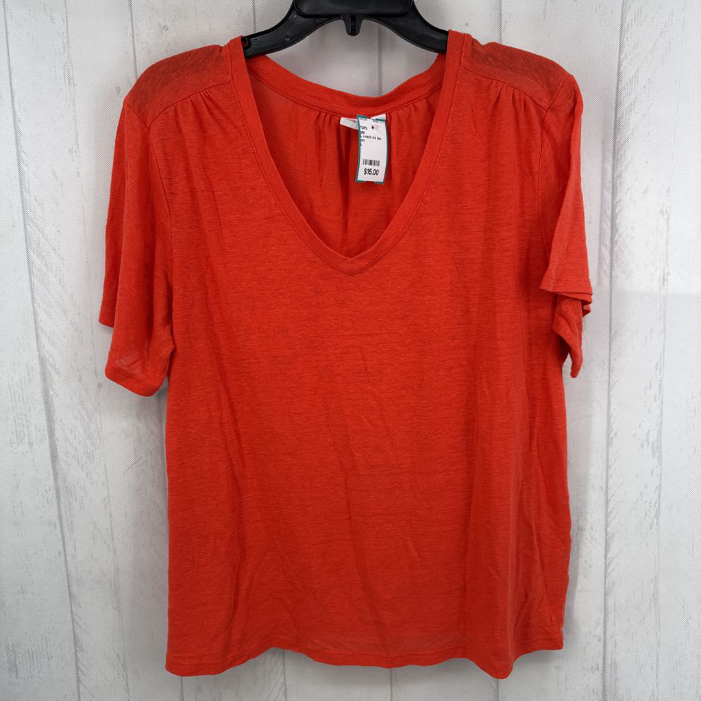 L v-neck s/s tee