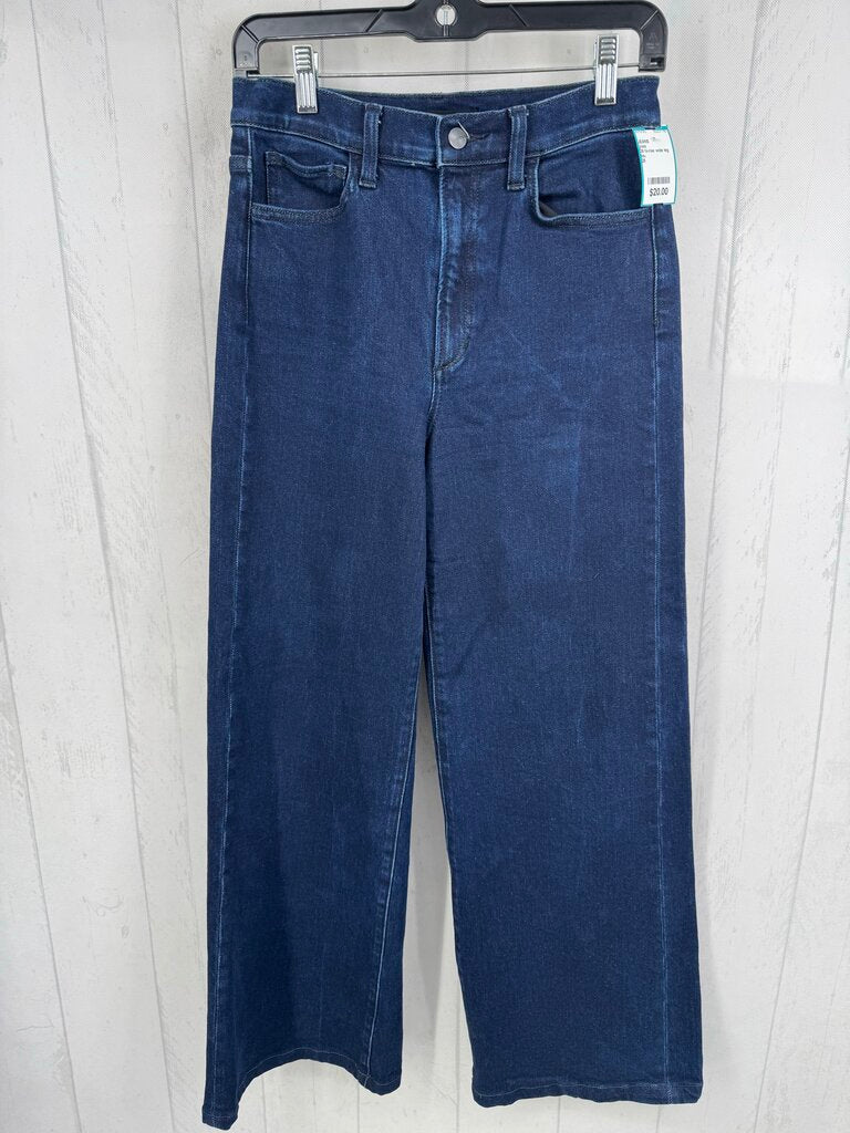 26 hi-rise wide leg jean