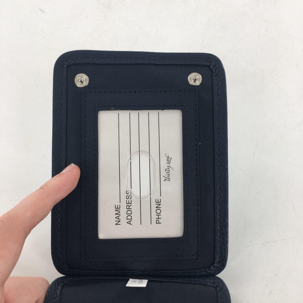 Thirty-One pattern luggage tag