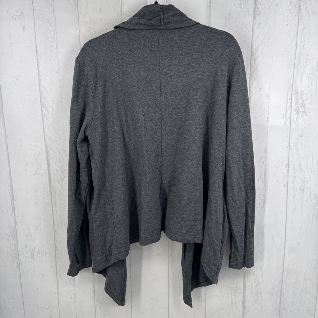 XL draped front cardi