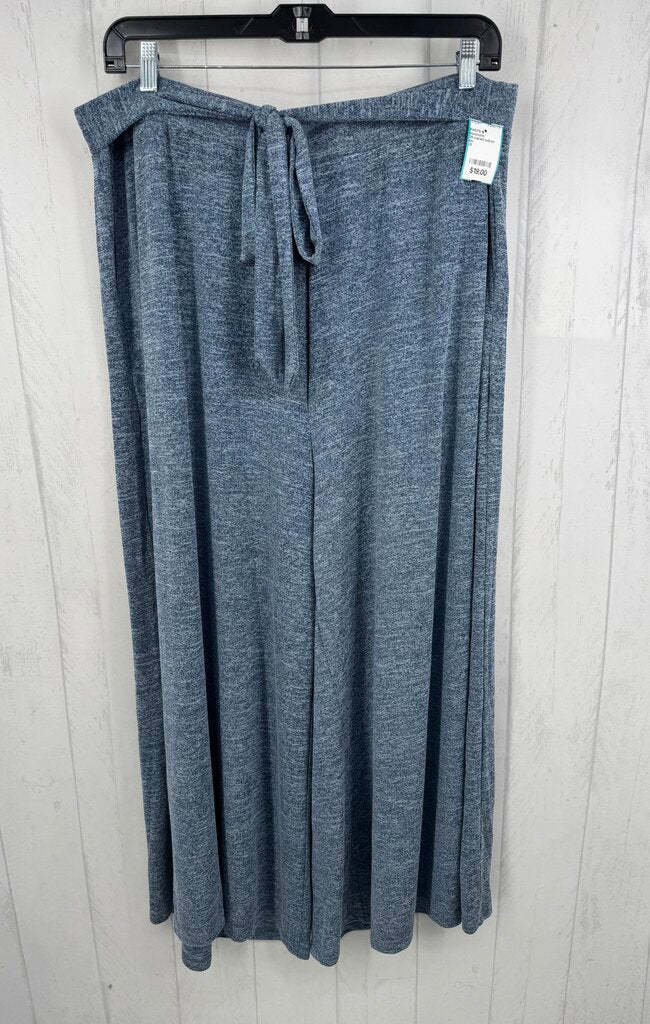 28 marled pull-on wide leg pant