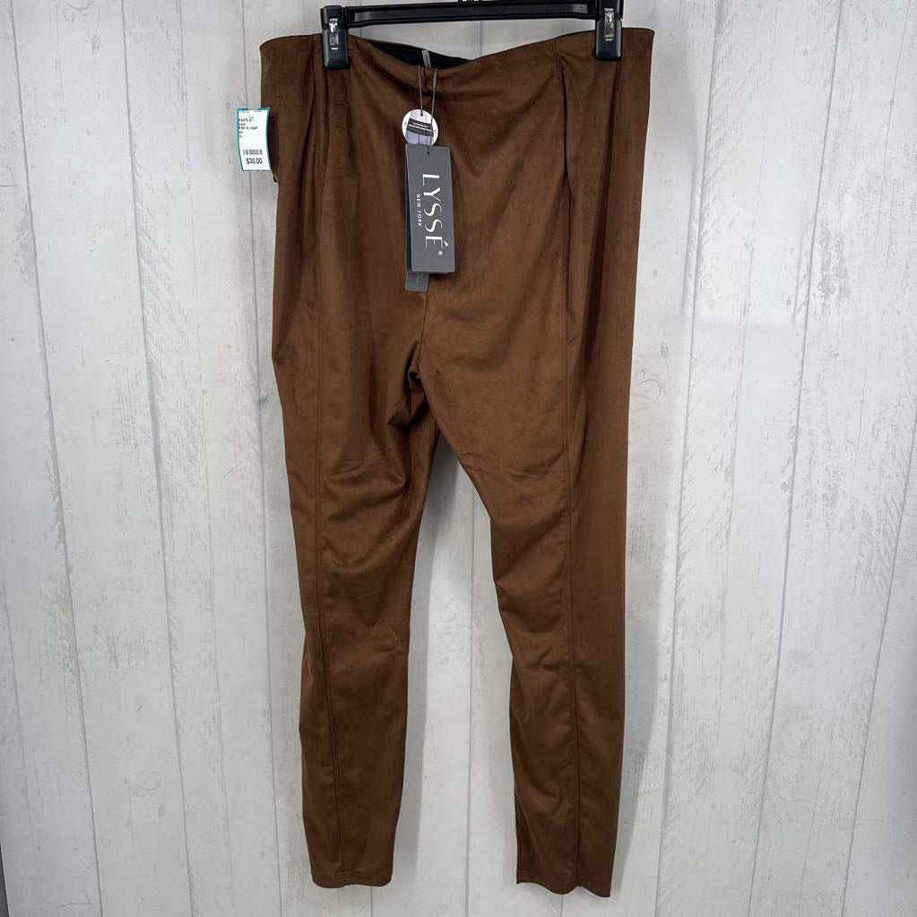 R108 XL vegan suede legging