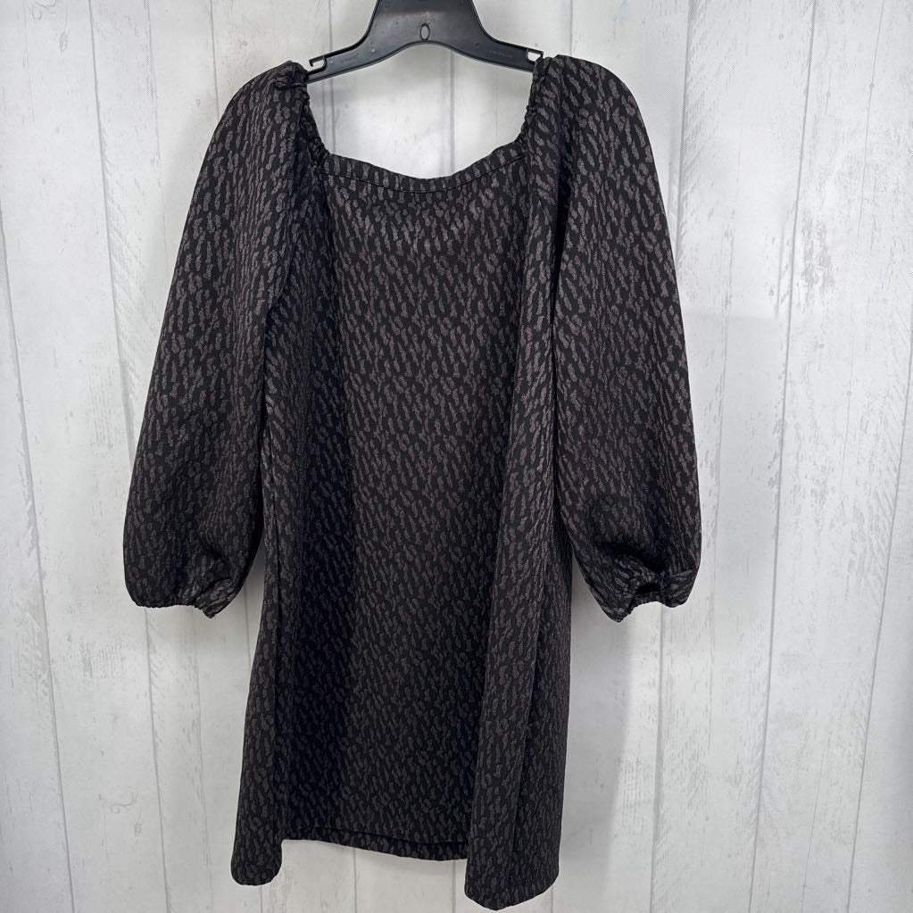 Lp animal print 3/4 slv dress