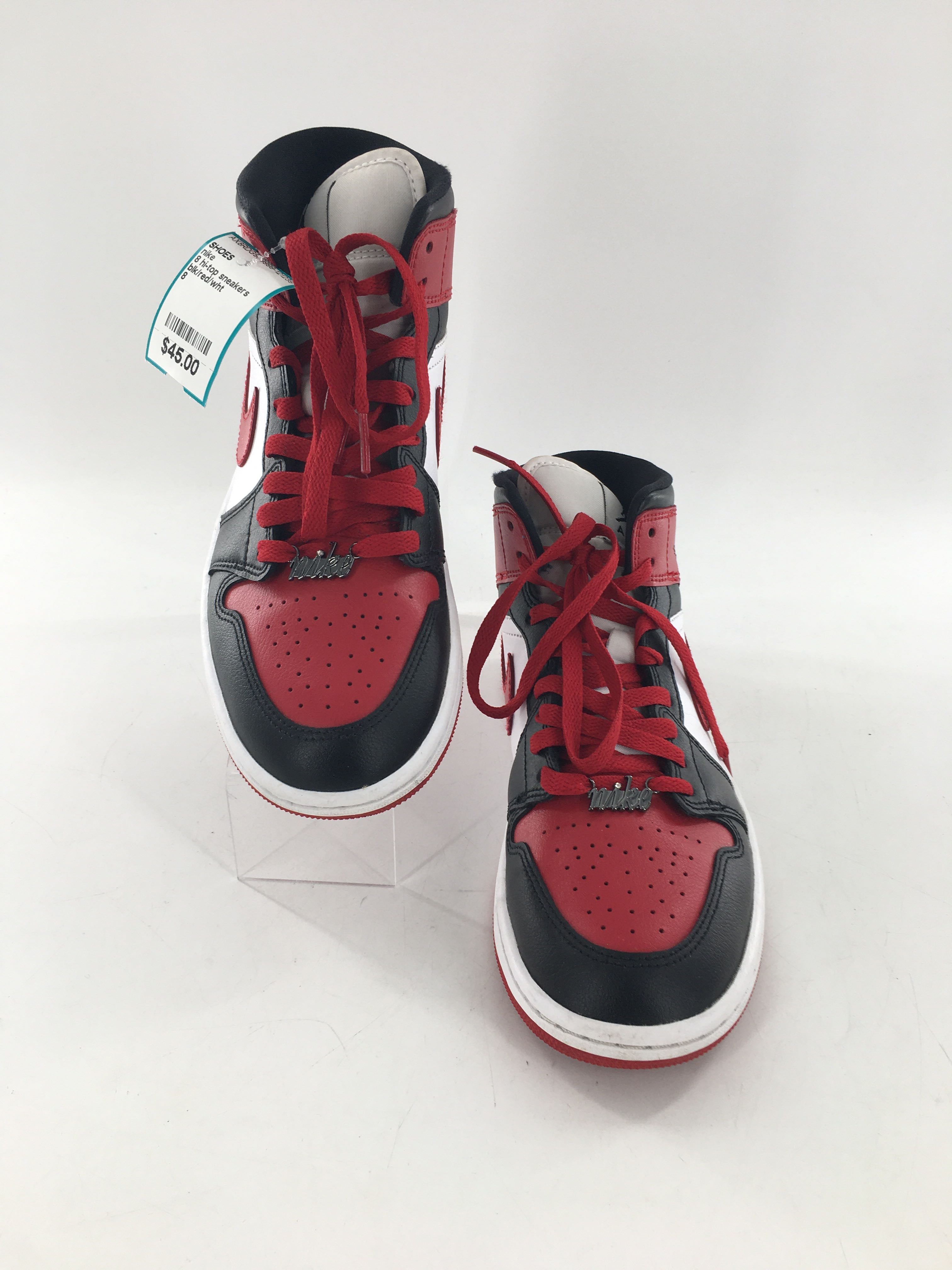 8 hi-top sneakers