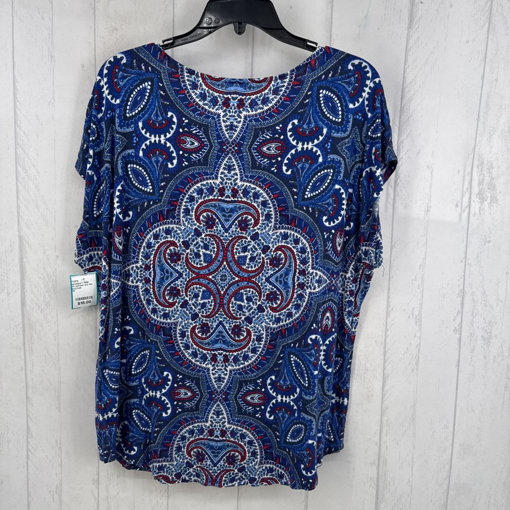 1X printed s/s tee