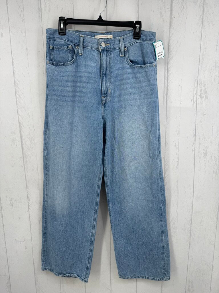30 hi-rise straight leg jean