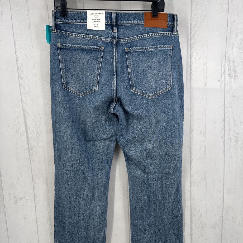10 hi-rise straigh tleg jean