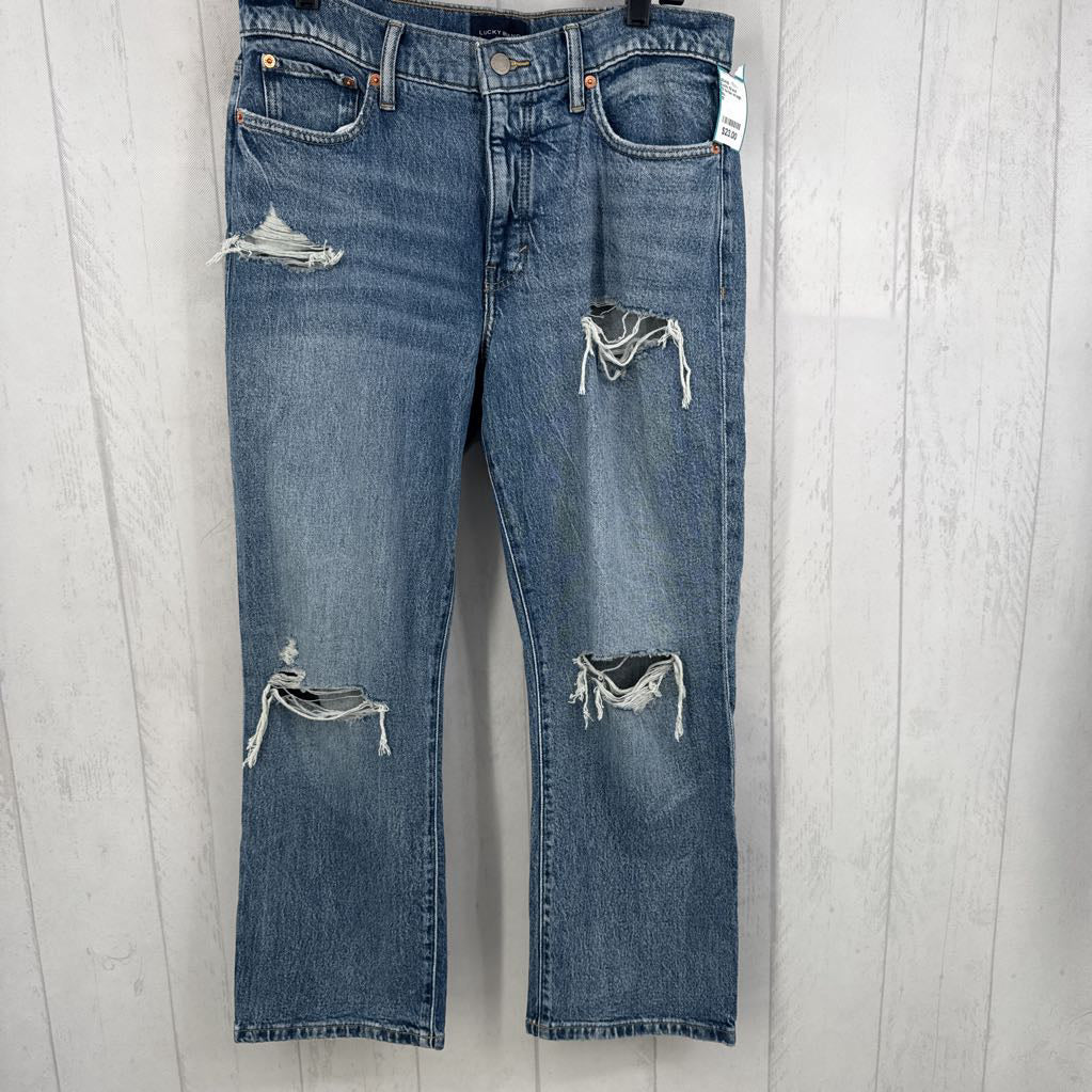 10 hi-rise straigh tleg jean