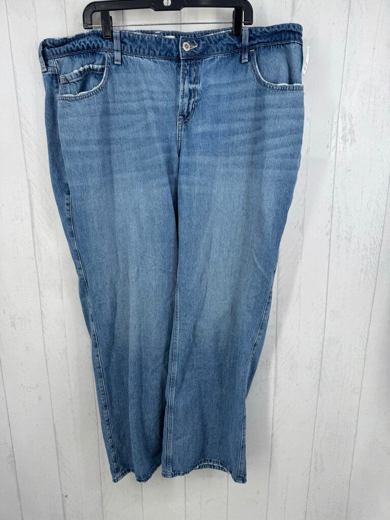 35L low rise baggy jeans