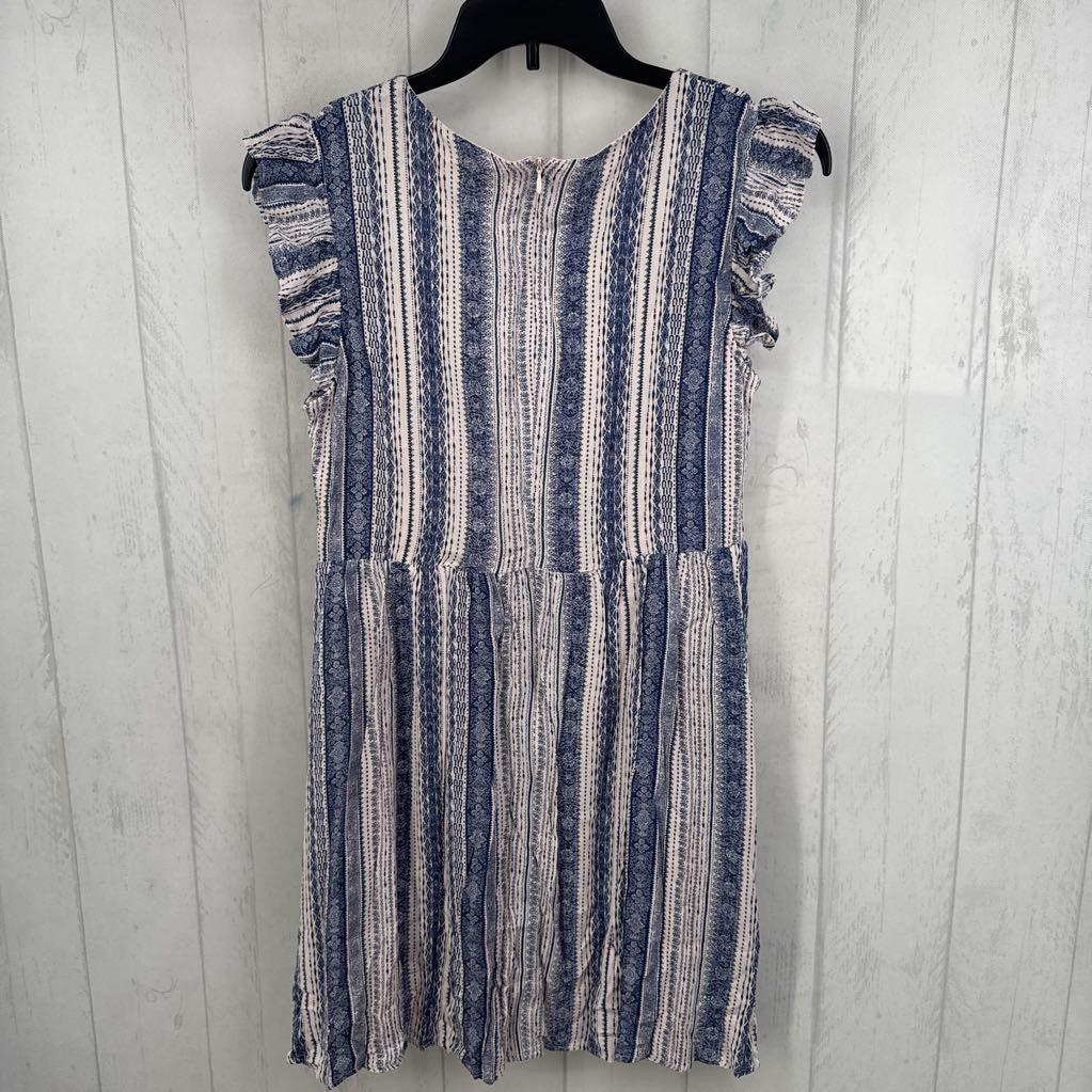 R70 L smocked flutter slv dress