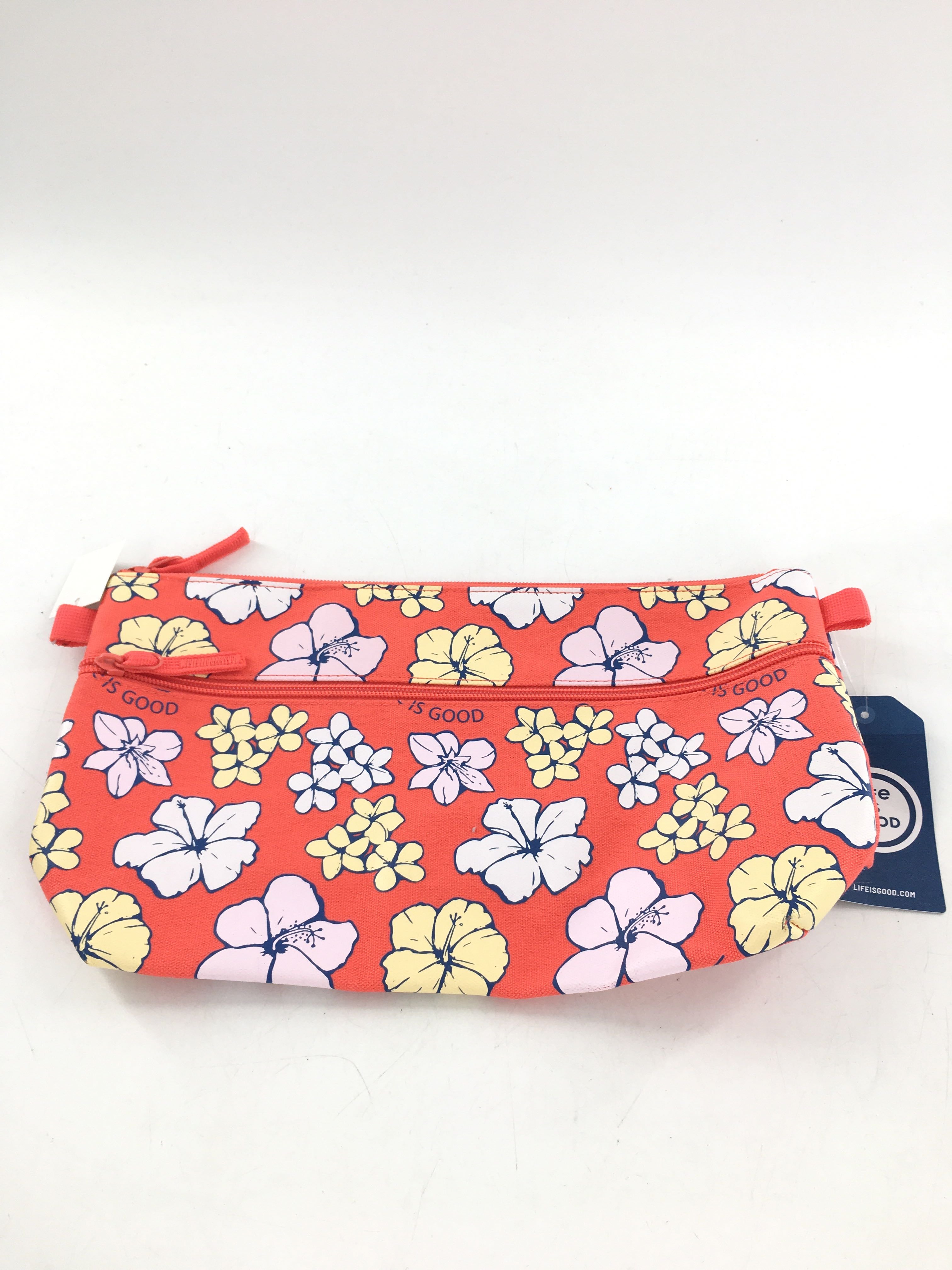 R20 Life Is Good tropical flower carry-all