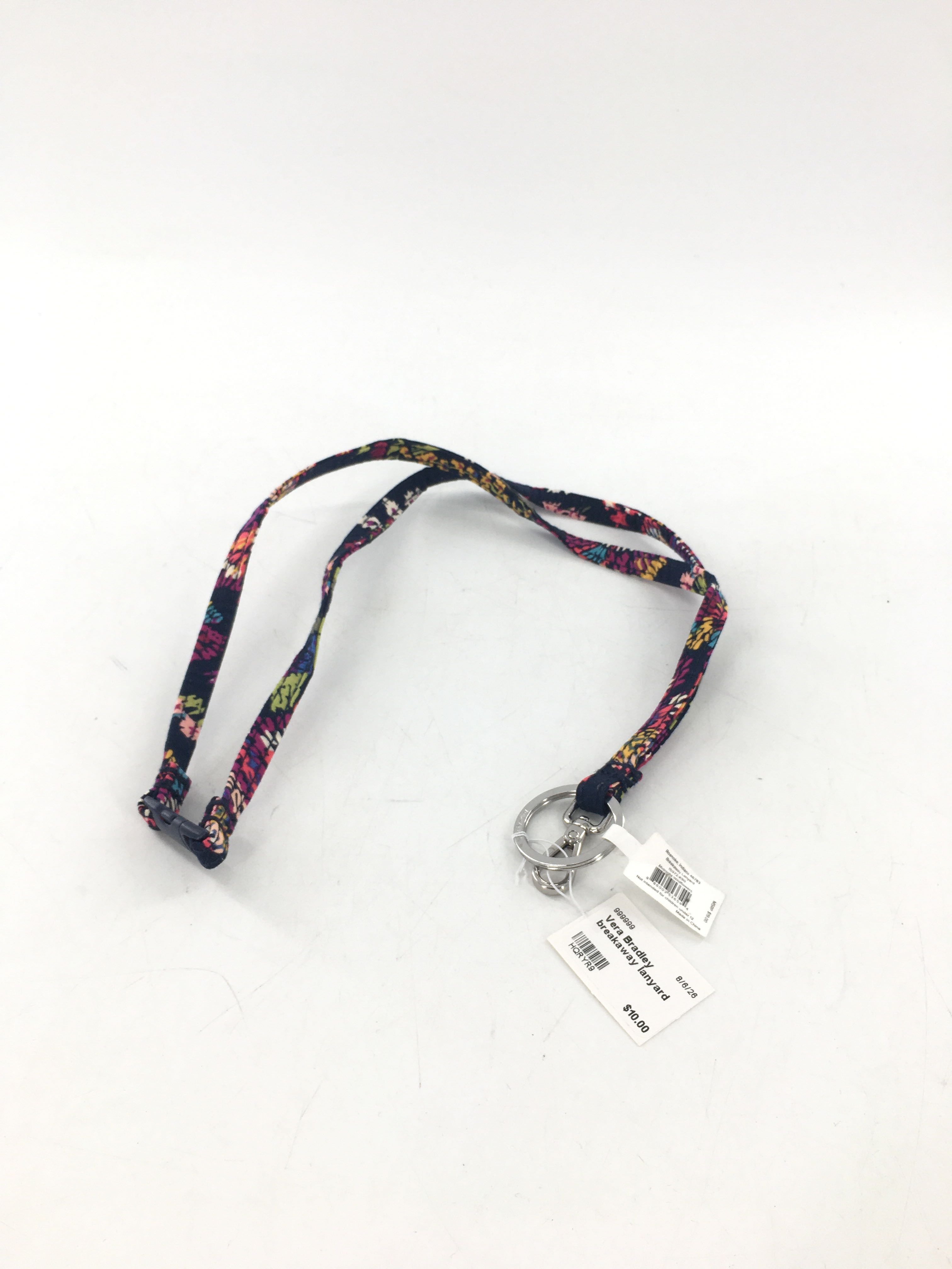 Vera Bradley breakaway lanyard