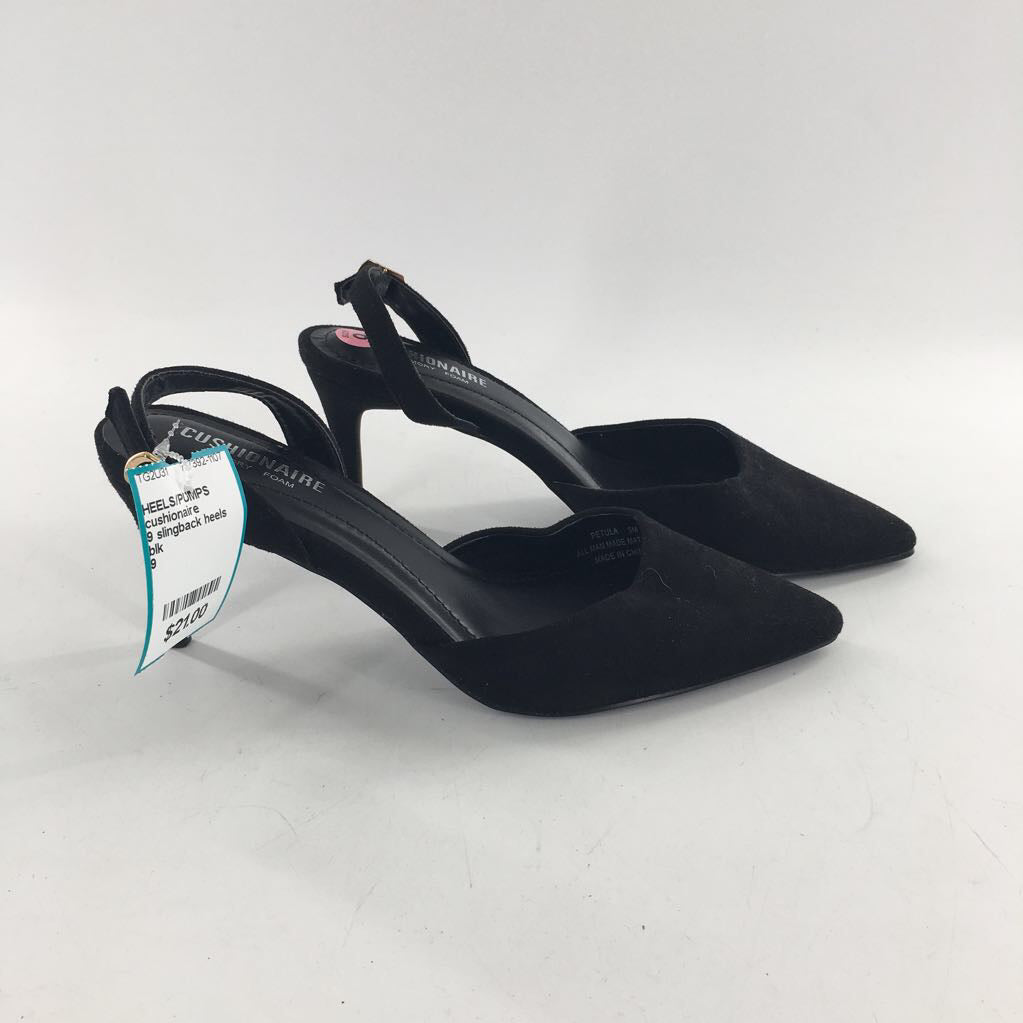 9 slingback heels