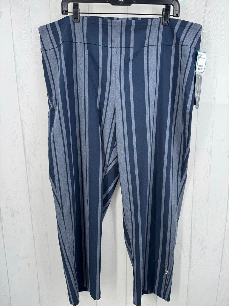 20w striped pull-on pant